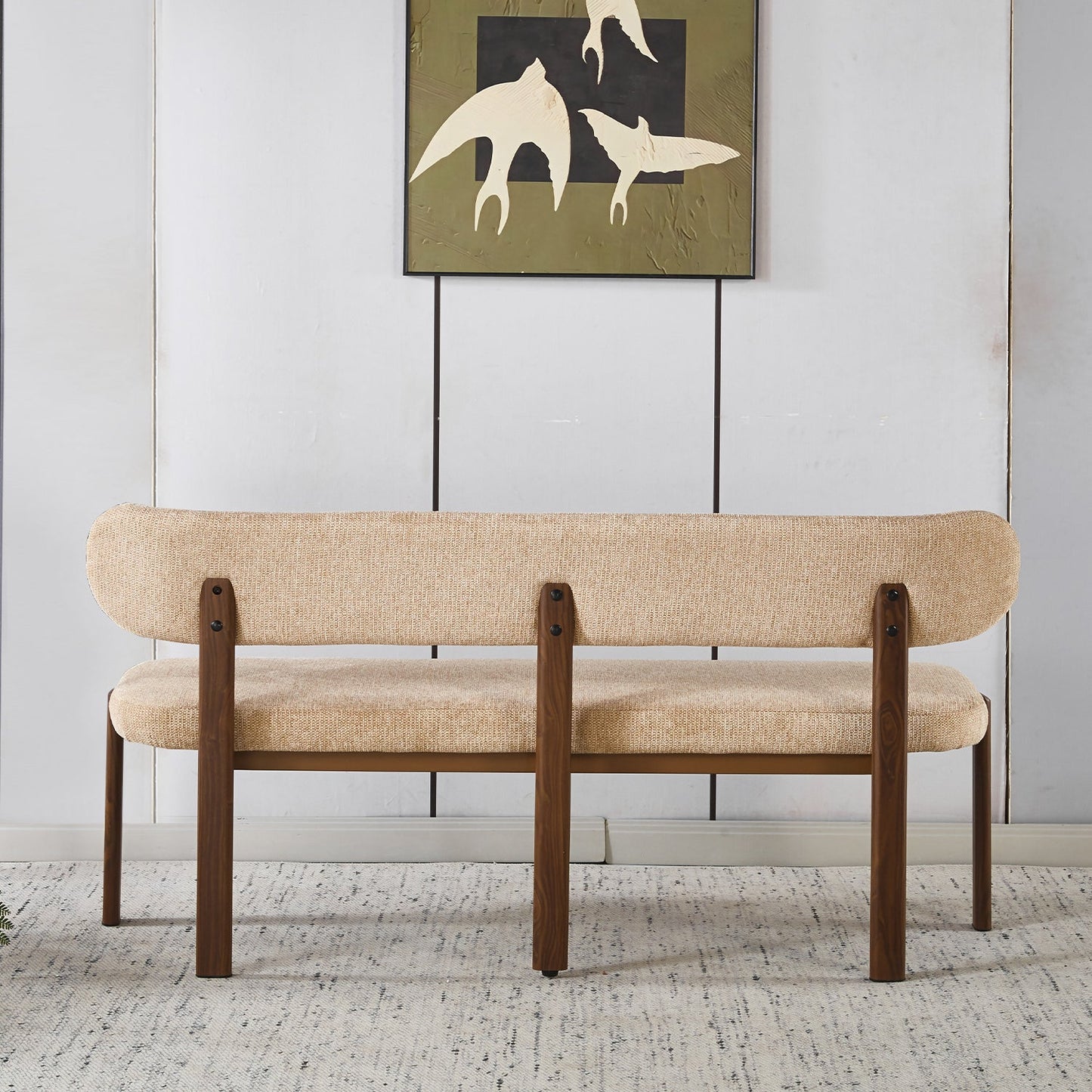 Japandi Dining Bench Naomi