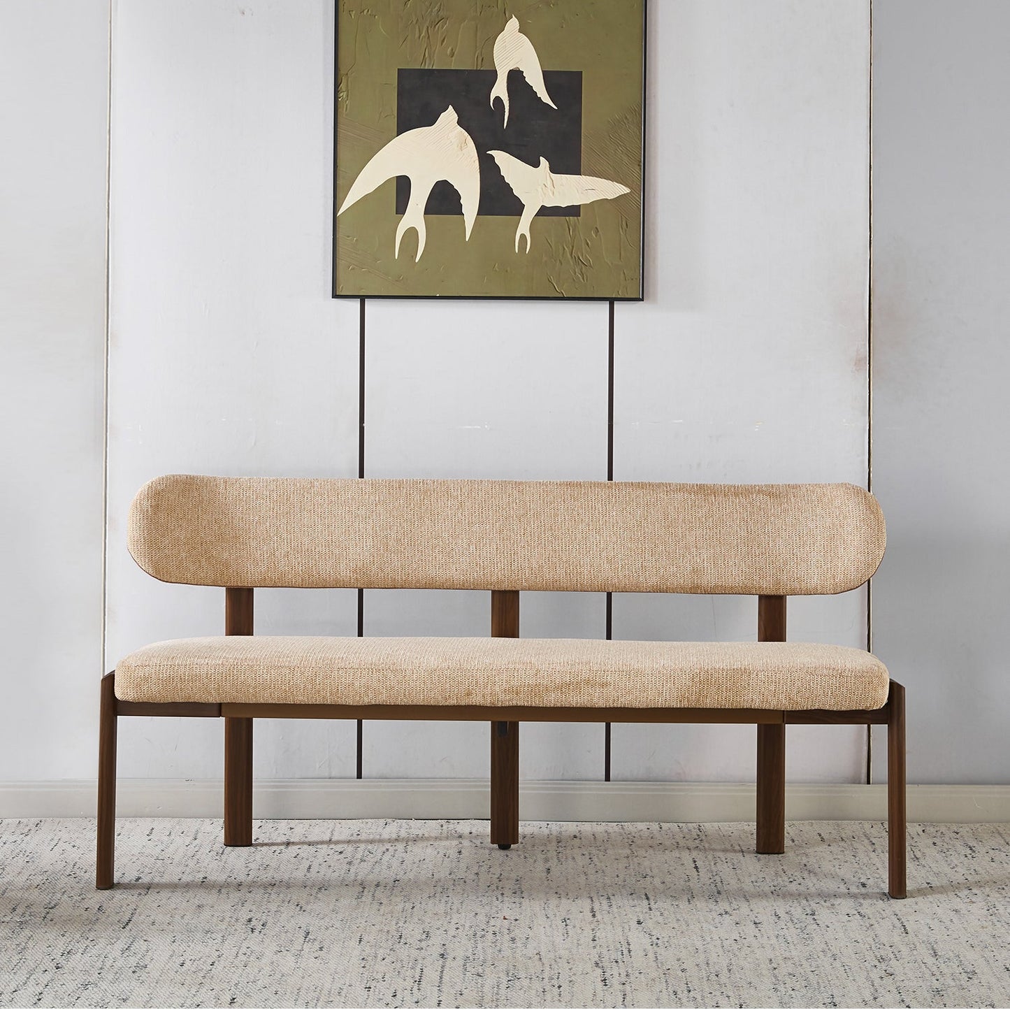 Japandi Dining Bench Naomi