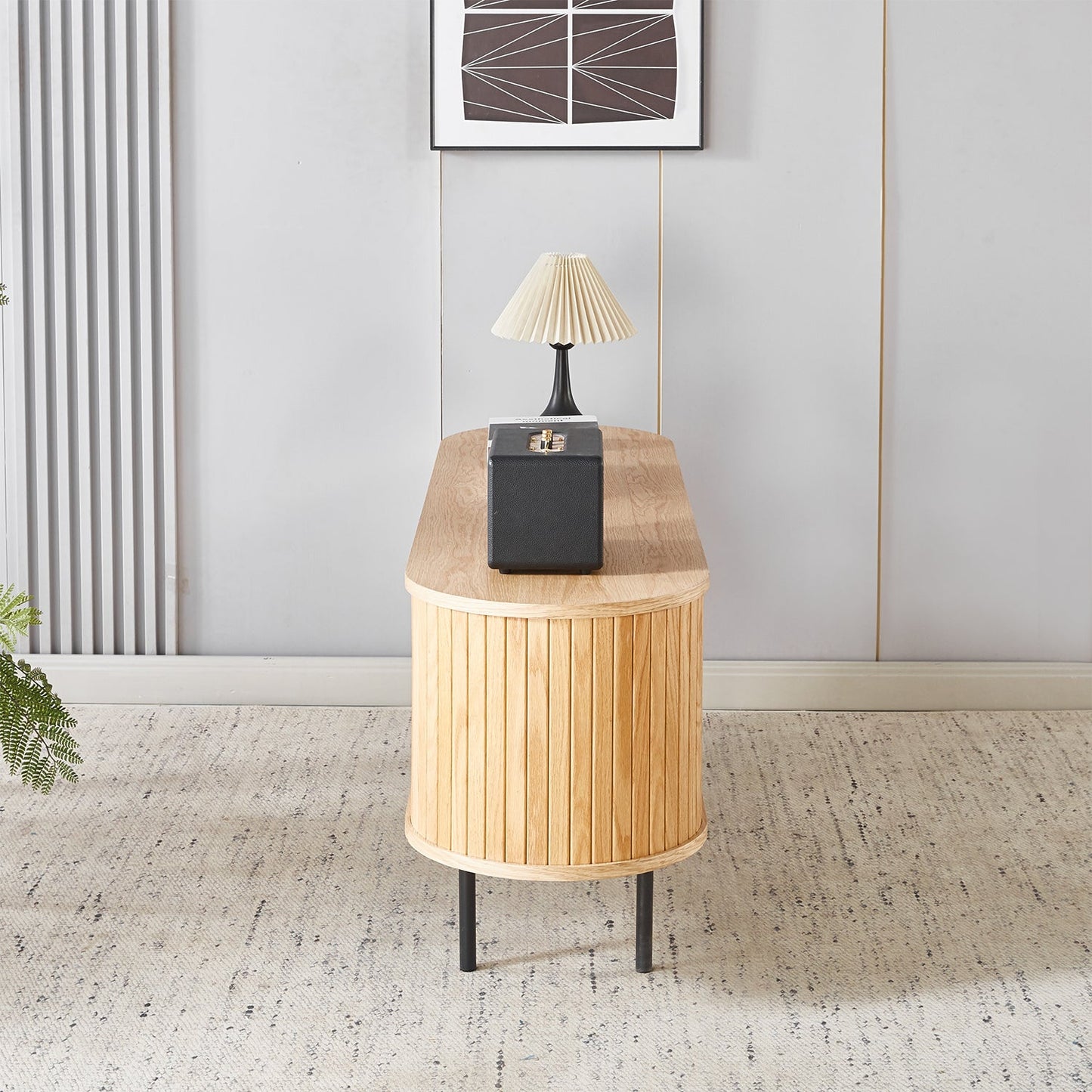 Japandi MDF TV Unit Simon  – 140 cm